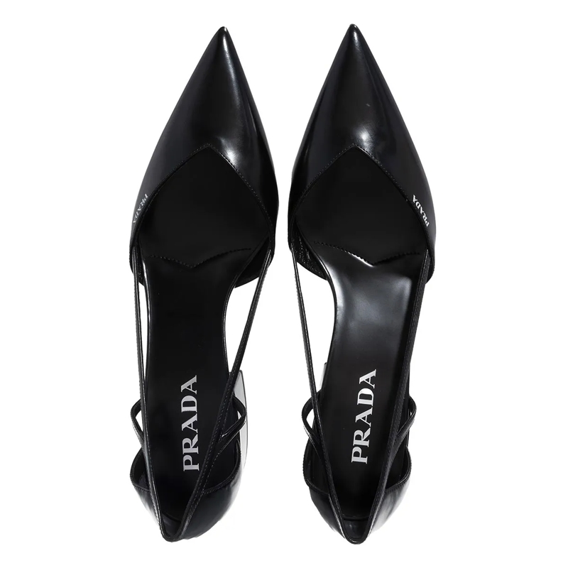Prada Pumps Cut Out Pumps Nero(Image 5)