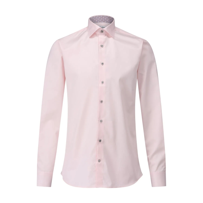STENSTRÖMS Hemd Klassisches Hemd aus Cotton-Twofold Rosa
