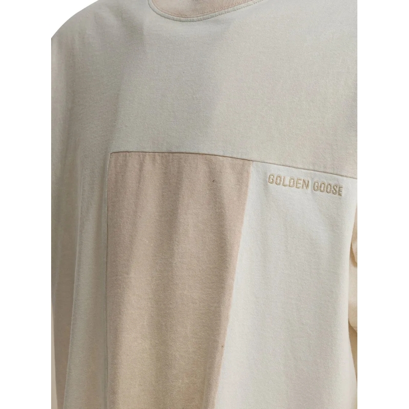 Golden Goose T-Shirt t shirts golden goose beige(Image 5)