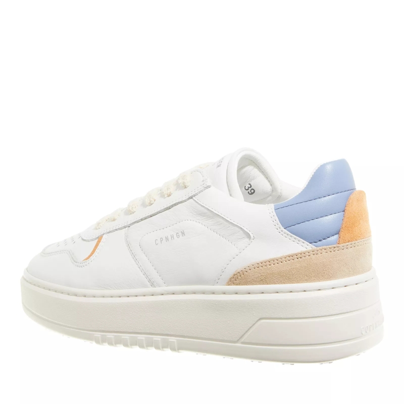Copenhagen Low-Top-Sneaker CPH76 Leather Mix White/Light Blue(Image 2)