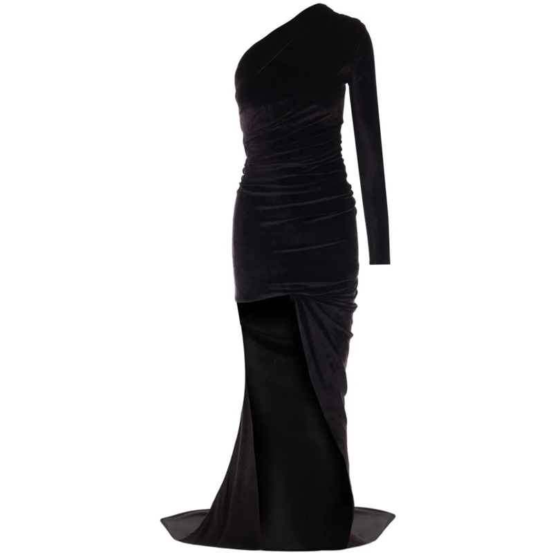 Balenciaga Maxikleid Dresses Black schwarz