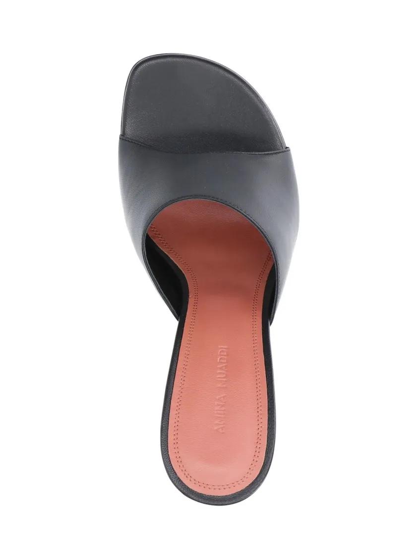 Thumbnail - Amina Muaddi Sandalen - "Lupita Slipper" Sandals Black - Gr. 39 (EU) - in Schwarz - für Damen