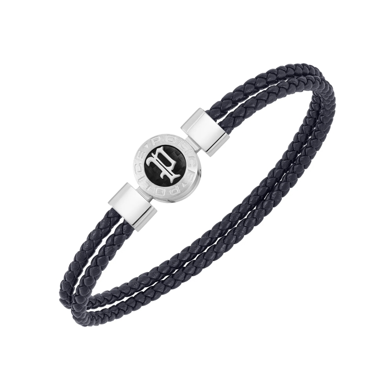 Police Armband Armband Infiniti- Herrenarmband- Farbe: schwarz blau