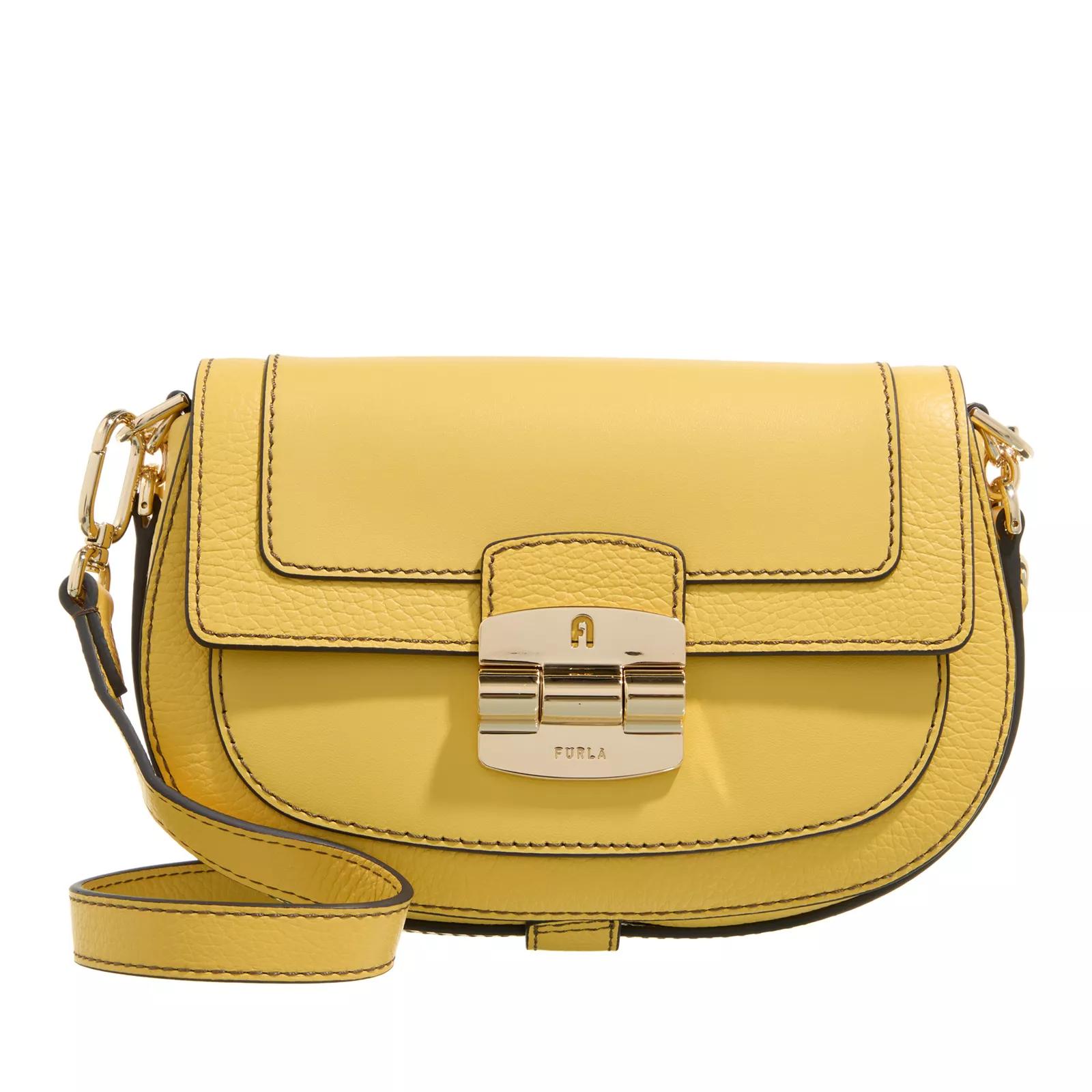 Furla Crossbody Bags - Furla Club 2 S Crossbody 26 - Gr. unisize - in Gelb - für Damen