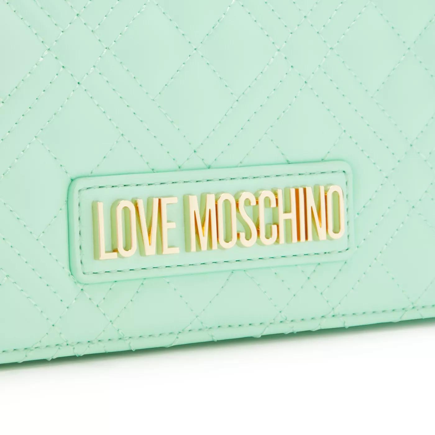Love Moschino Crossbody bags Quilted Bag Grüne Schultertasche JC4 in groen