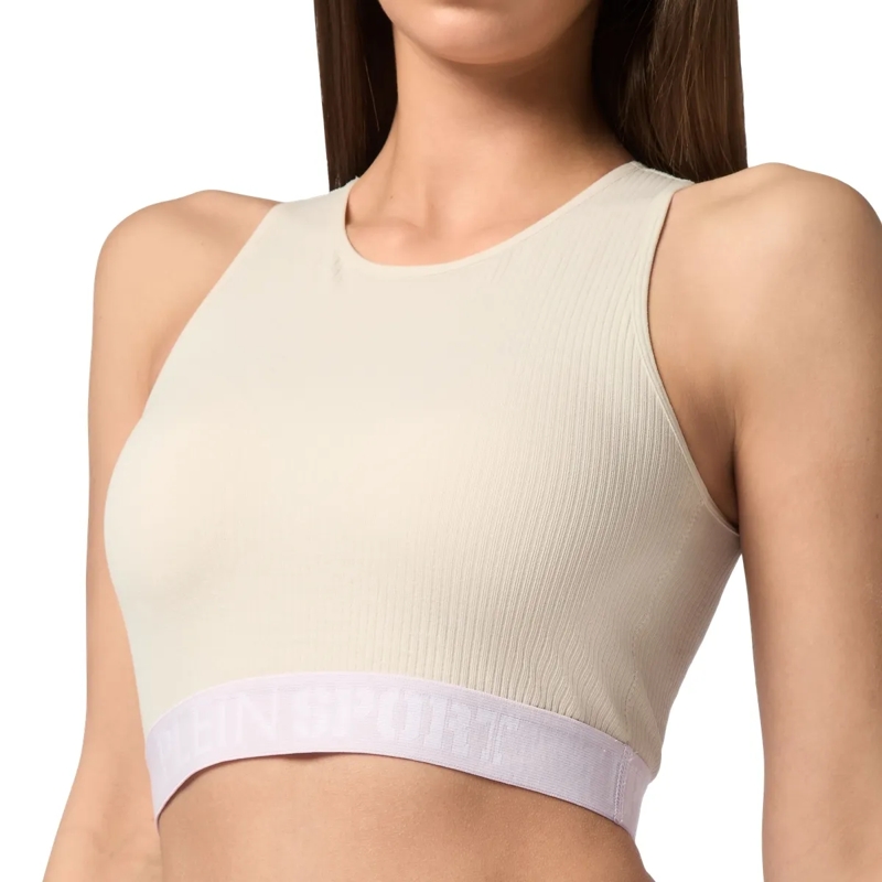 Plein Sport Top Sport Bh Logo hell-grau(Image 5)