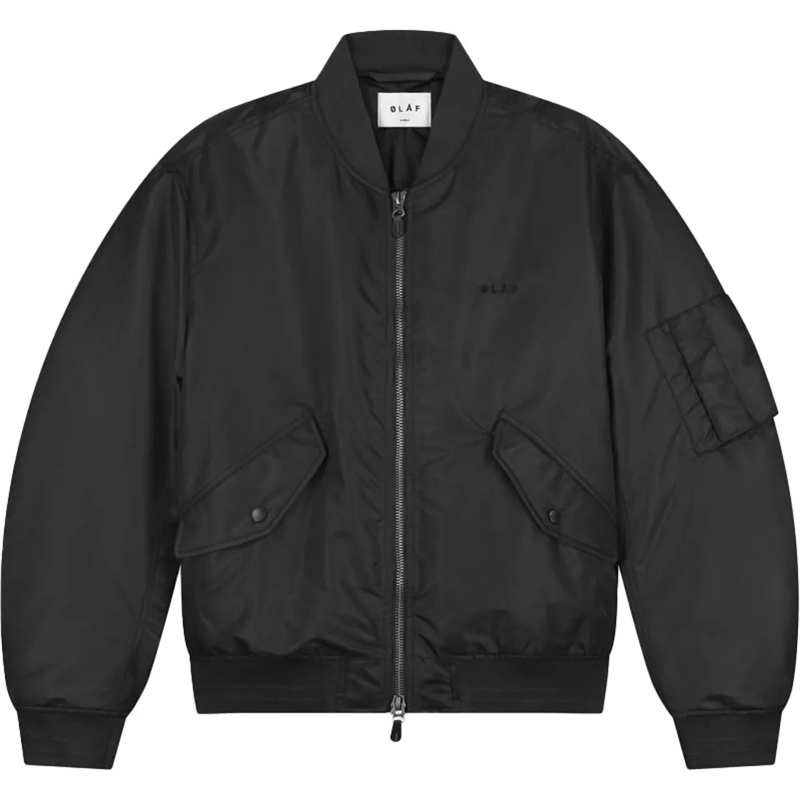 ØLÅF Bomberjacke Bomber donkergrijs grau