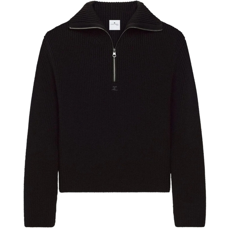 Courrèges  Sweaters Black schwarz