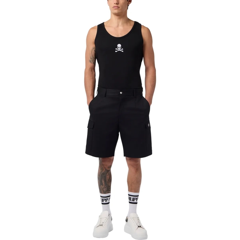 Philipp Plein Shorts Cargo Shorts schwarz(Image 4)
