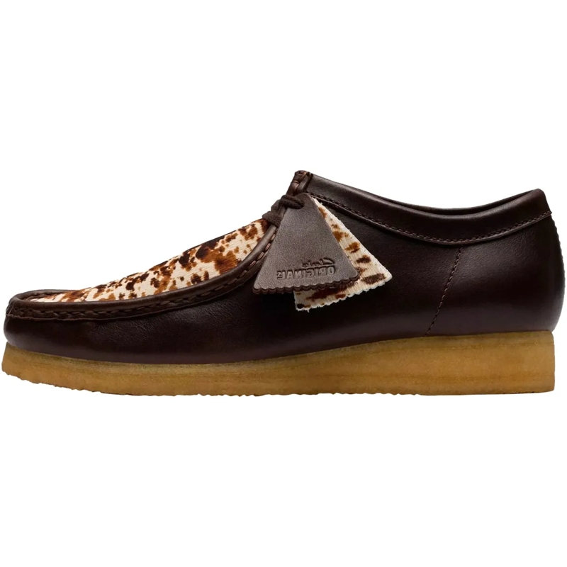 Clarks Sneaker basse Sneakers Wallabee Brown Interest mehrfarbig