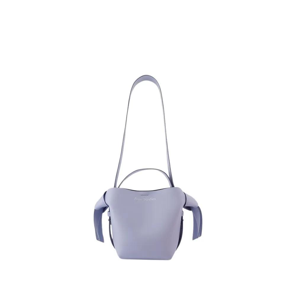 Acne Studios Shopper - Musubi Mini R Shoulder Bag - Leather - Blue - Gr. unisize - in Blau - für Damen