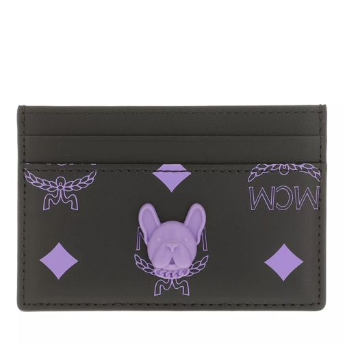 MCM M Pup Card Case Dahlia Purple Porte-cartes
