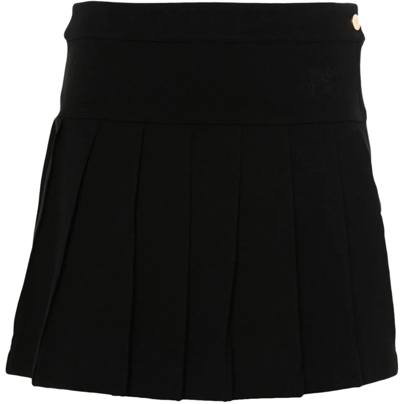 Palm Angels Midirock Skirts Black schwarz