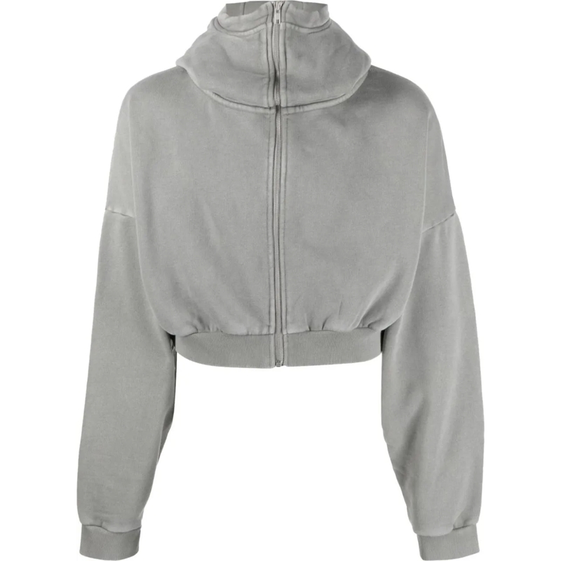 ENTIRE STUDIOS Sweatshirt Cropped Full Zip Rhino mehrfarbig