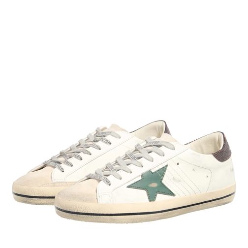 Golden Goose Super Star Lizzard Print Heel schwarz lage-top sneaker