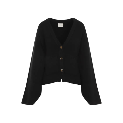 Khaite Scarlet Cardigan Black Cardigan