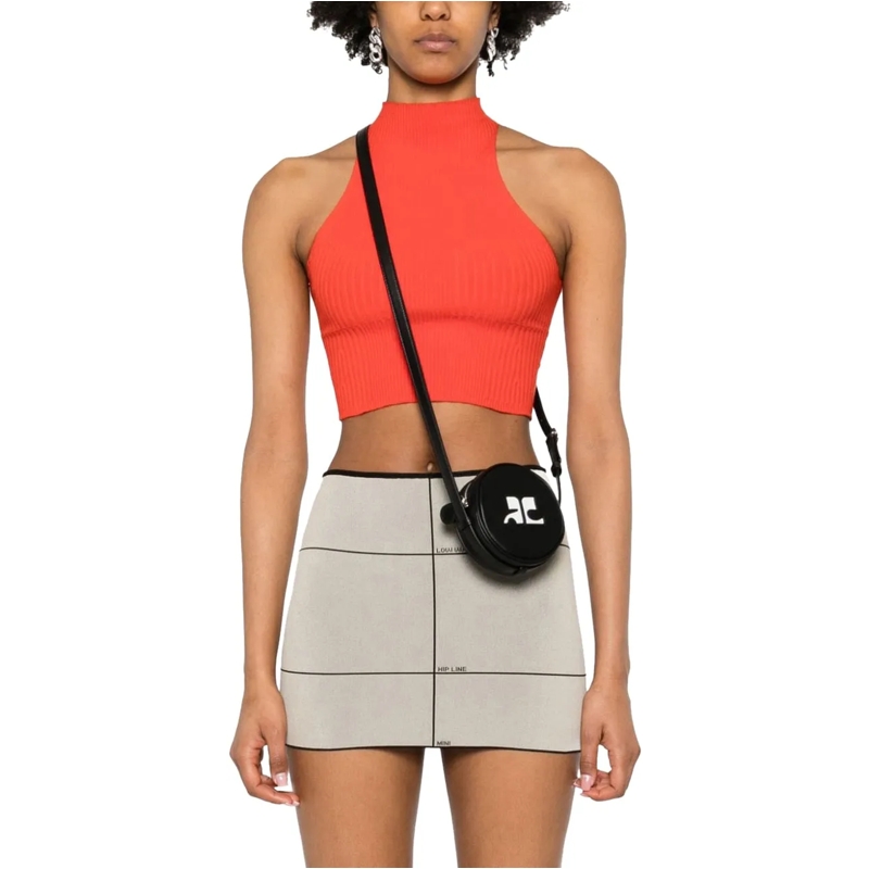 Courrèges Schultertasche Bags Black schwarz