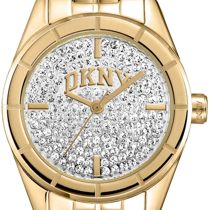 DKNY Quarzuhr Quarzuhr Evening Watch gold(Image 4)