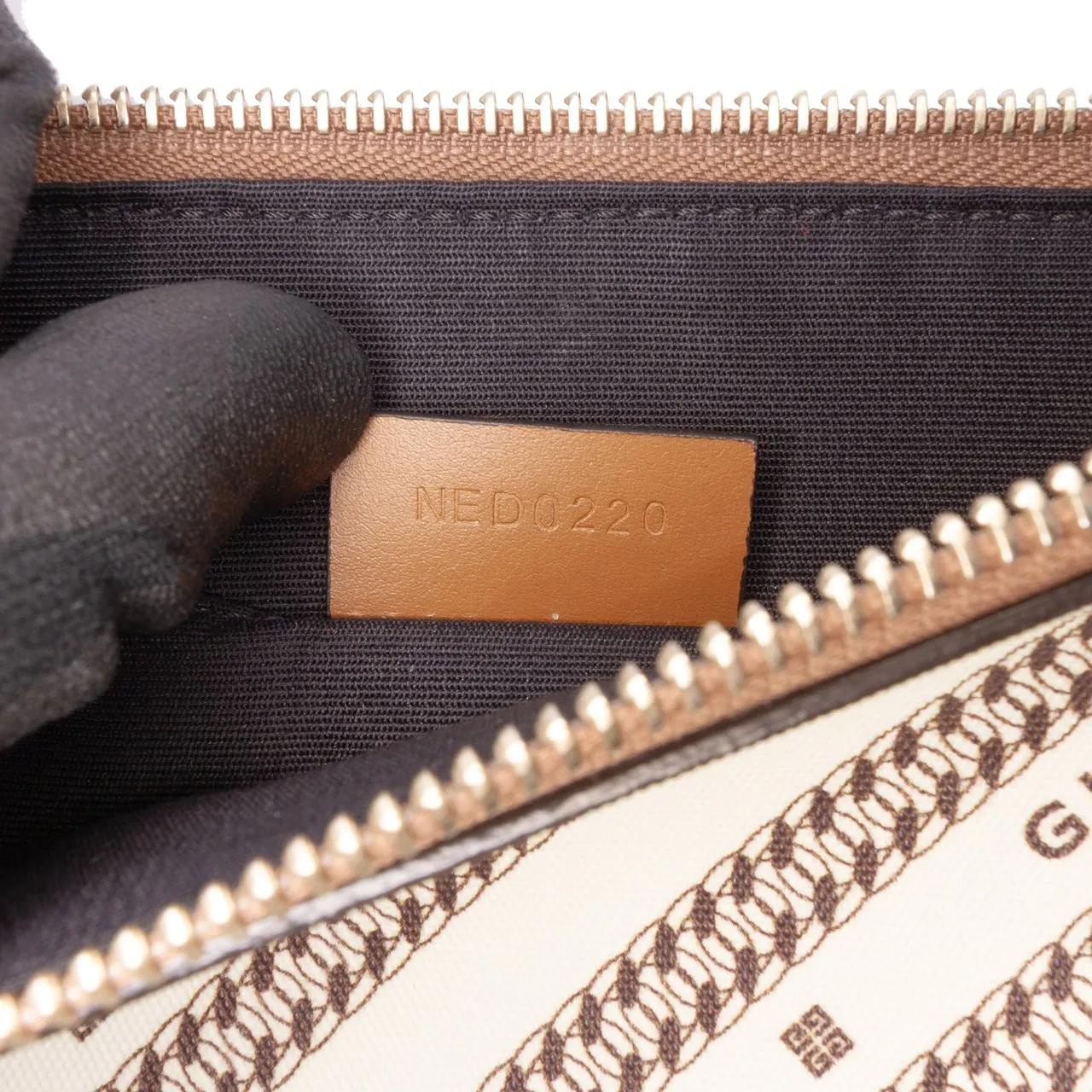 Thumbnail - Givenchy Clutches - Canvas Logo Clutch - Gr. unisize - in Braun - für Damen