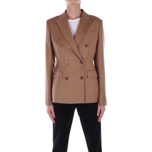 Dondup Sommerjacken Jackets Camel Brown schwarz