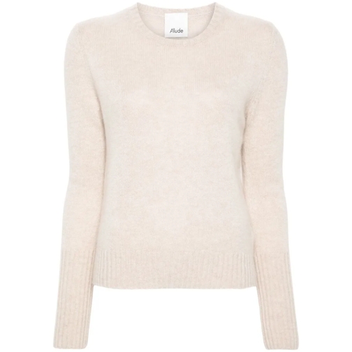 Allude Pullover Beige Cashmere Sweater Neutrals