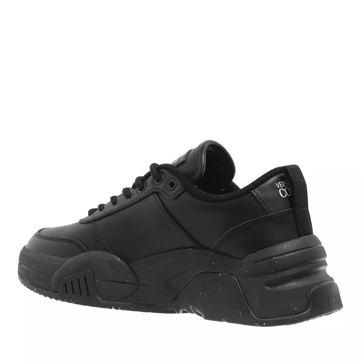 Black versace tennis store shoes