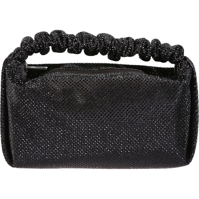 Alexander Wang Draagtas Scrunchie Mini Bag Black schwarz