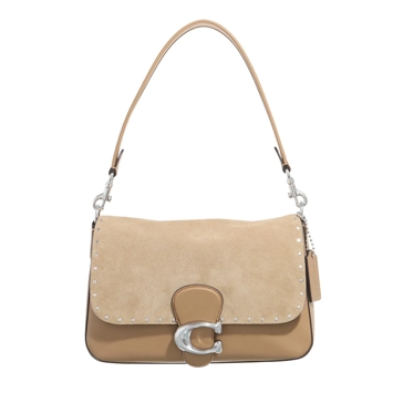 Coach Beige hotsell Smooth Leather Satchel