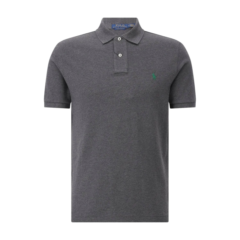 Polo Ralph Lauren Polo shirt Custom Slim-Fit Poloshirt Dunkelgrau