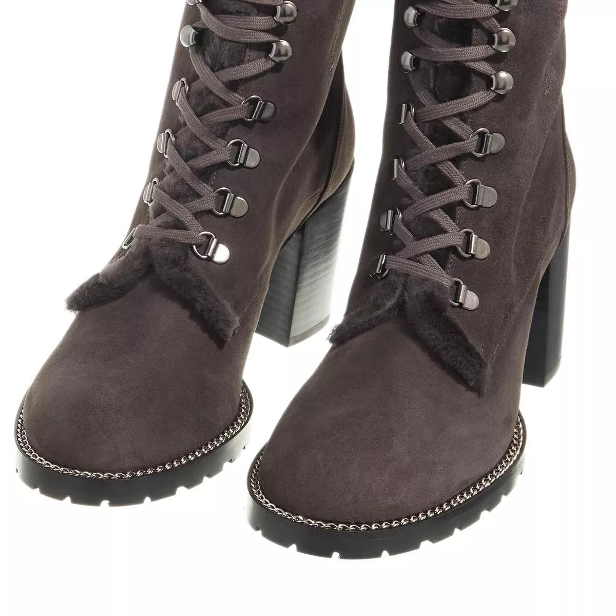 Stuart weitzman suede lace up outlet boots