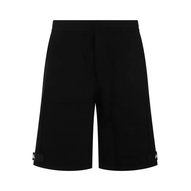 Alexander McQueen - Black Cotton Shorts - Größe M - black