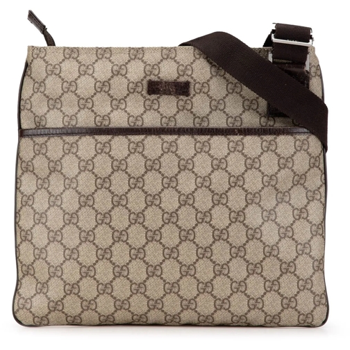 Gucci Sac à bandoulière 2000-2015 GG Supreme Crossbody braun