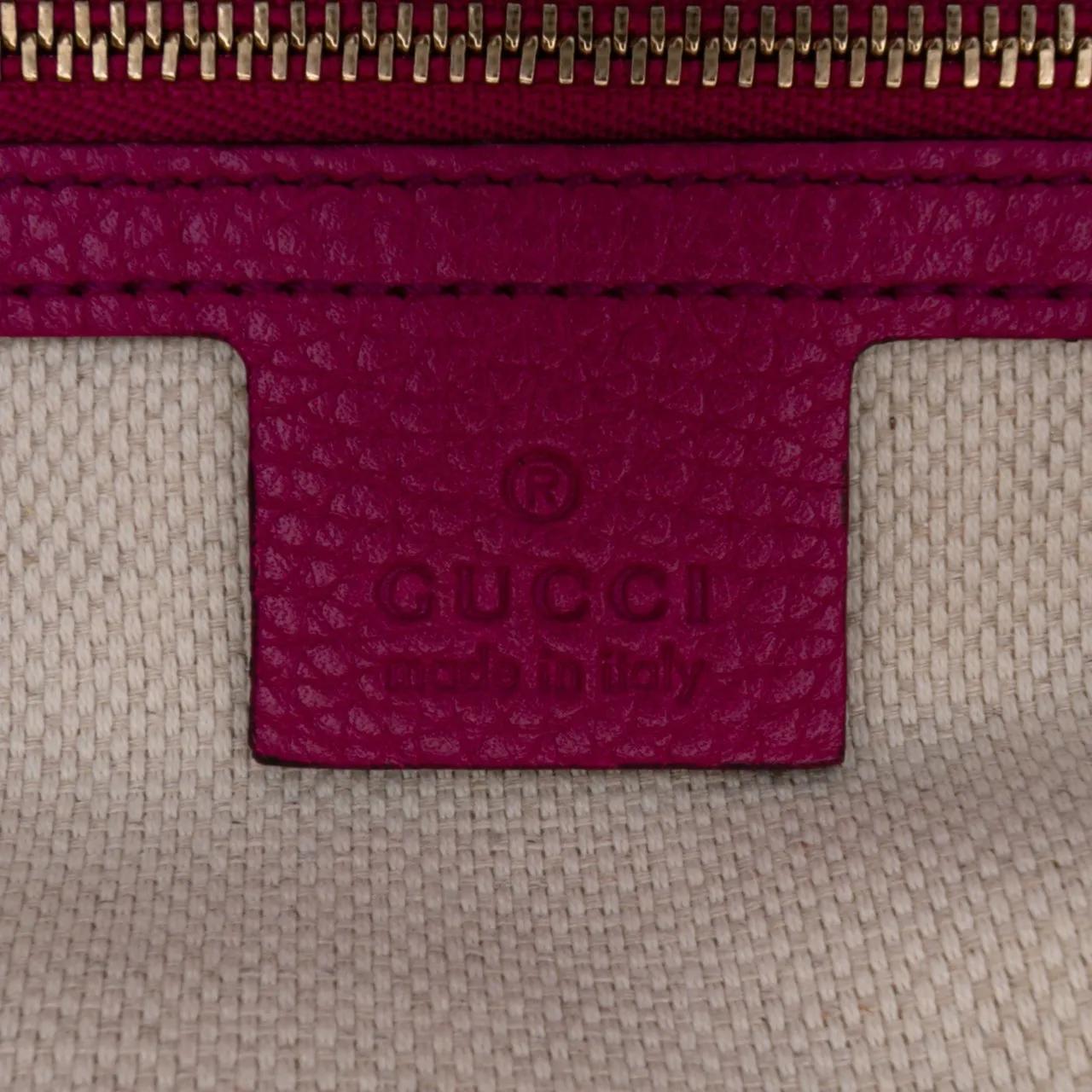 Thumbnail - Gucci Hobo Bags - Small Leather Soho Cellarius Satchel - Gr. unisize - in Gold - für Damen