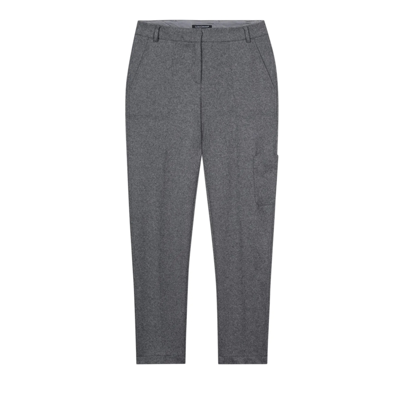 Luisa Cerano Broek Flanell-Joggpants grey