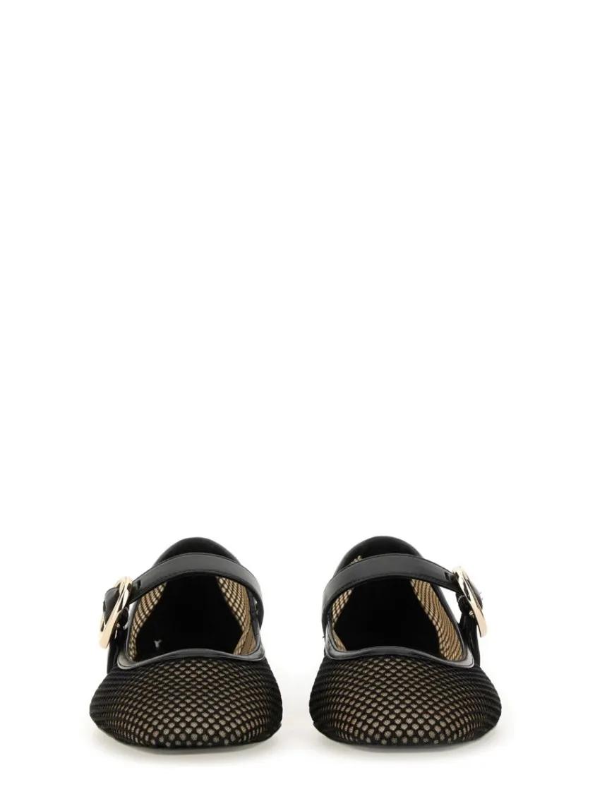 Thumbnail - "Arabella" Mary Jane Dancer Flats - Gr. 40 (EU) - in Schwarz