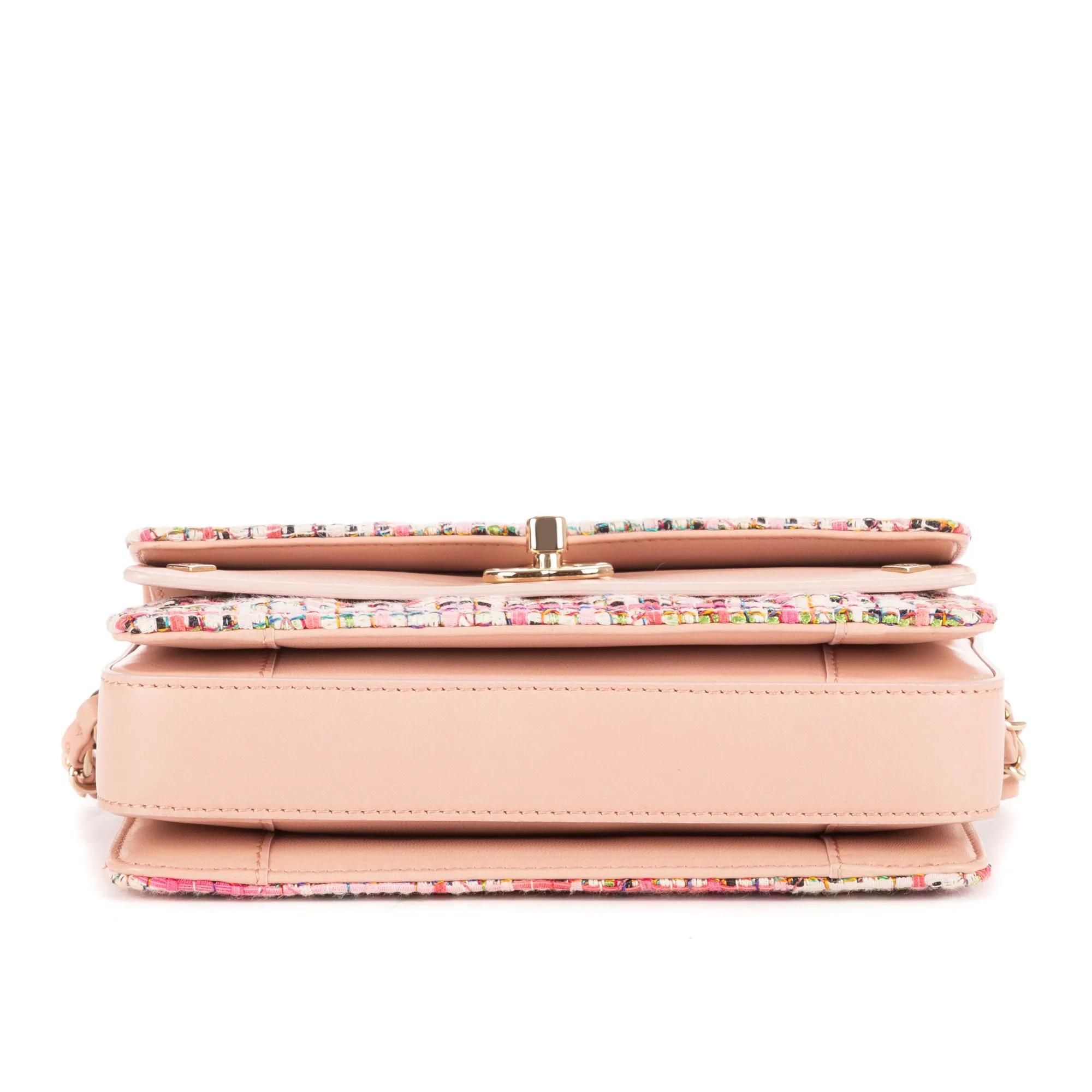 Thumbnail - Chanel Crossbody Bags - Vintage Loop Handle Single Flap - Gr. unisize - in Rosa - für Damen