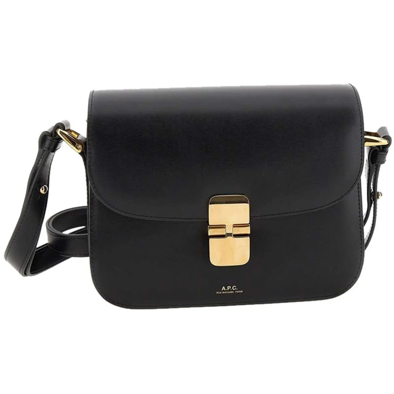 A.P.C. Schultertasche Sac Grace Small Lzz Black(Image 4)