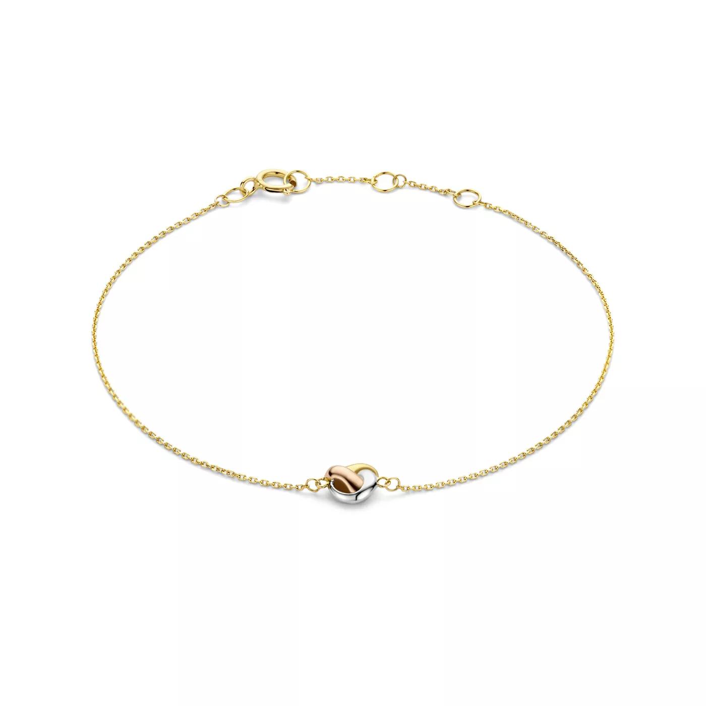 BELORO Armband - Beloro Jewels Della Spiga damen Armband 375 Gold B - Gr. ONE SIZE - in Gold - für Damen