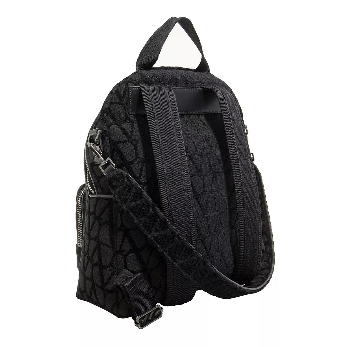 Valentino Garavani Rugzakken Small Backpack in zwart