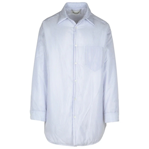 Maison Margiela White Cupro Shirt White Hemden