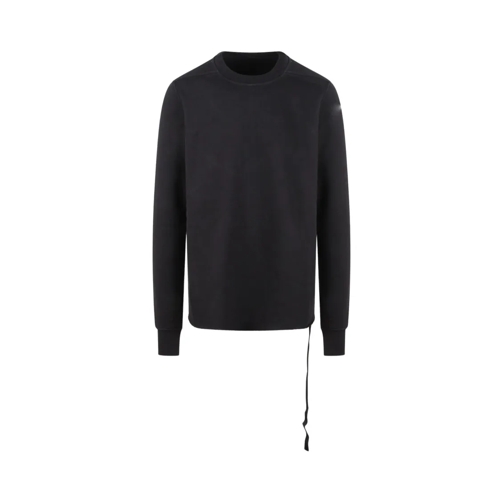 Rick Owens Sweatshirts Crew Neck Sweatshirt Black