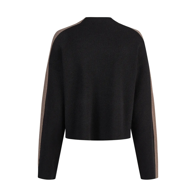 Marc Aurel Pullover Dieser Pullover setzt mit seinen Kontraststreifen  schwarz(Image 5)