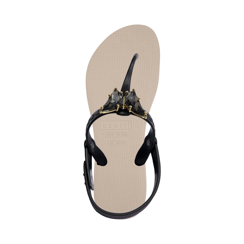 UZURII Flip Flops Zehentrenner Python Bronze sand(Image 2)
