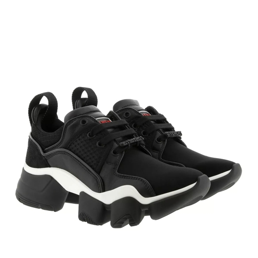 Givenchy Low JAW Sneakers Neoprene Leather Black/White låg sneaker