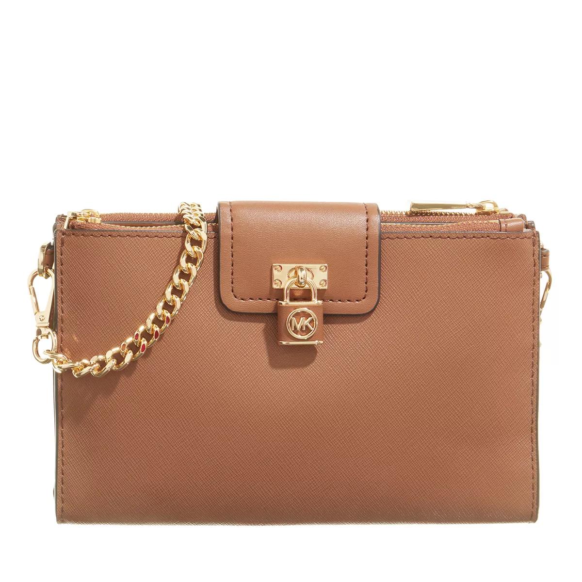 Michael Kors Crossbody Bags - Ruby Small Dbl Zip Crossbody - Gr. unisize - in Cognacbraun - für Damen