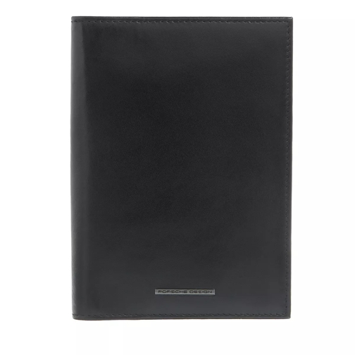 Porsche Design Passport Holder Black Tvåveckad plånbok