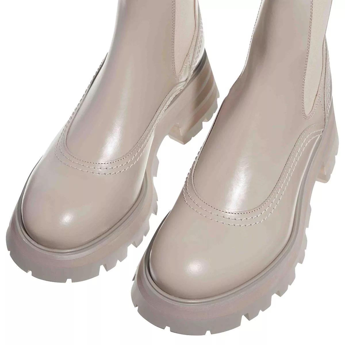 Thumbnail - Alexander McQueen Stiefel & Boots - Wander Boots Leather - Gr. 38 (EU) - in Grau - für Damen