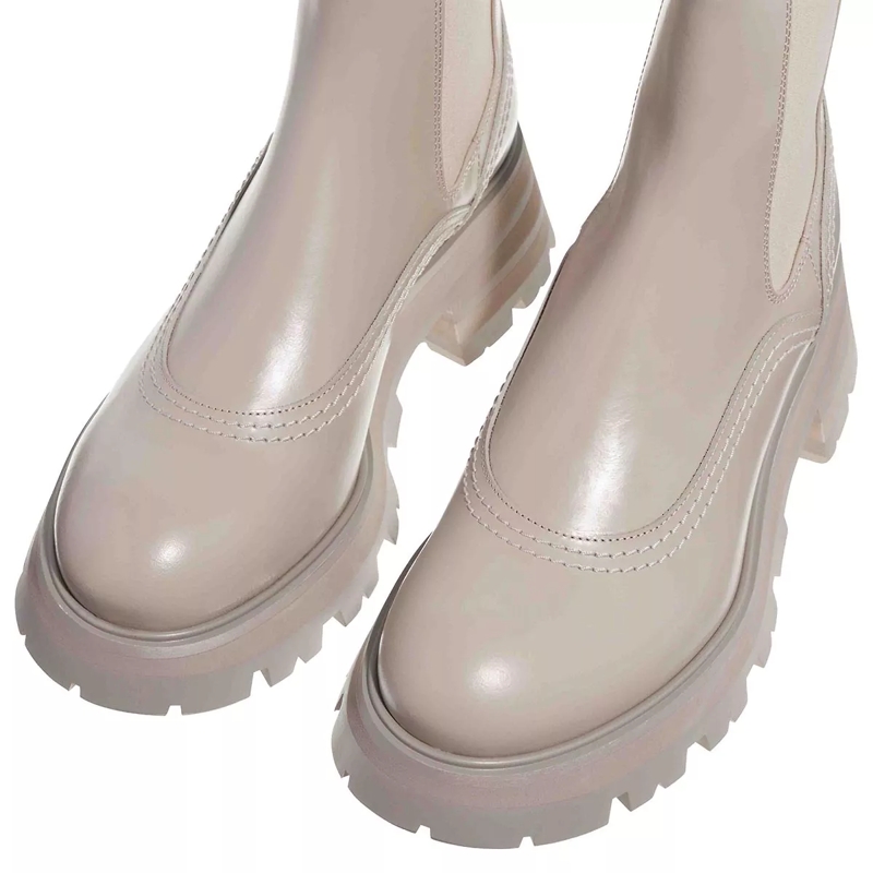 Alexander McQueen Stiefeletten Wander Boots Leather Stone(Image 5)