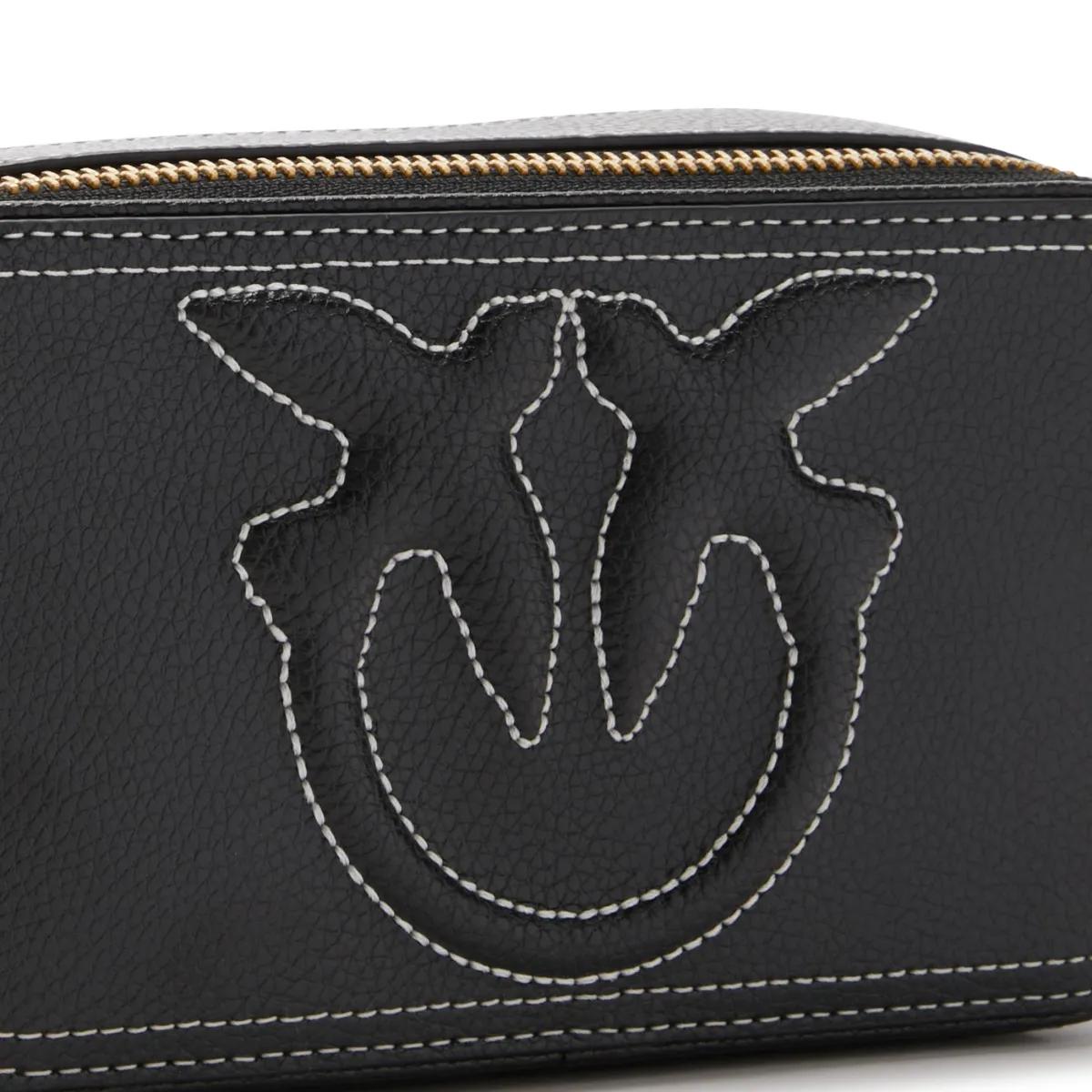 pinko Crossbody bags Carrie Camera Case in zwart
