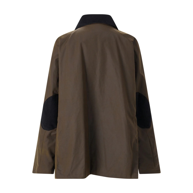 TOTEME Übergangsjacke Jacke aus Baumwolle braun(Image 3)